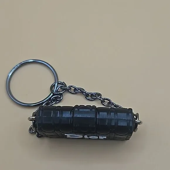 Black or Pink Dior Purse Key Chain - Picture 3 of 3